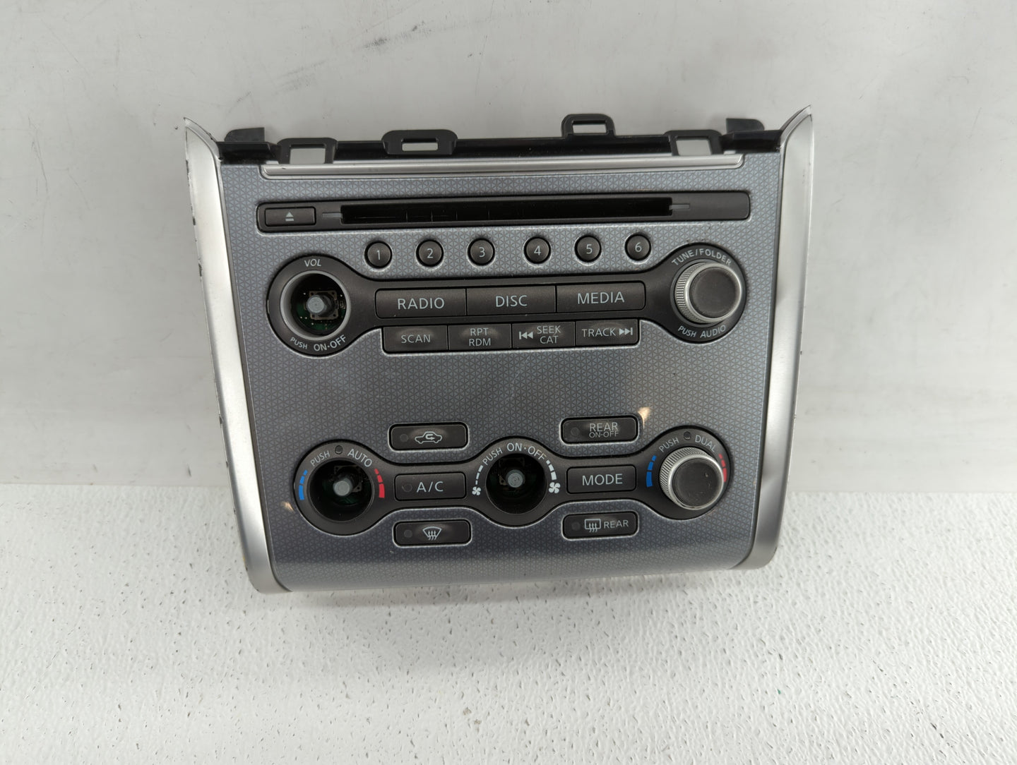 2014 Infiniti Qx60 Radio AM FM Cd Player Receiver Replacement P/N:2591A 1SX5E 283953JA0B, 28185 7S512 Fits Fits 2013 2015 OE