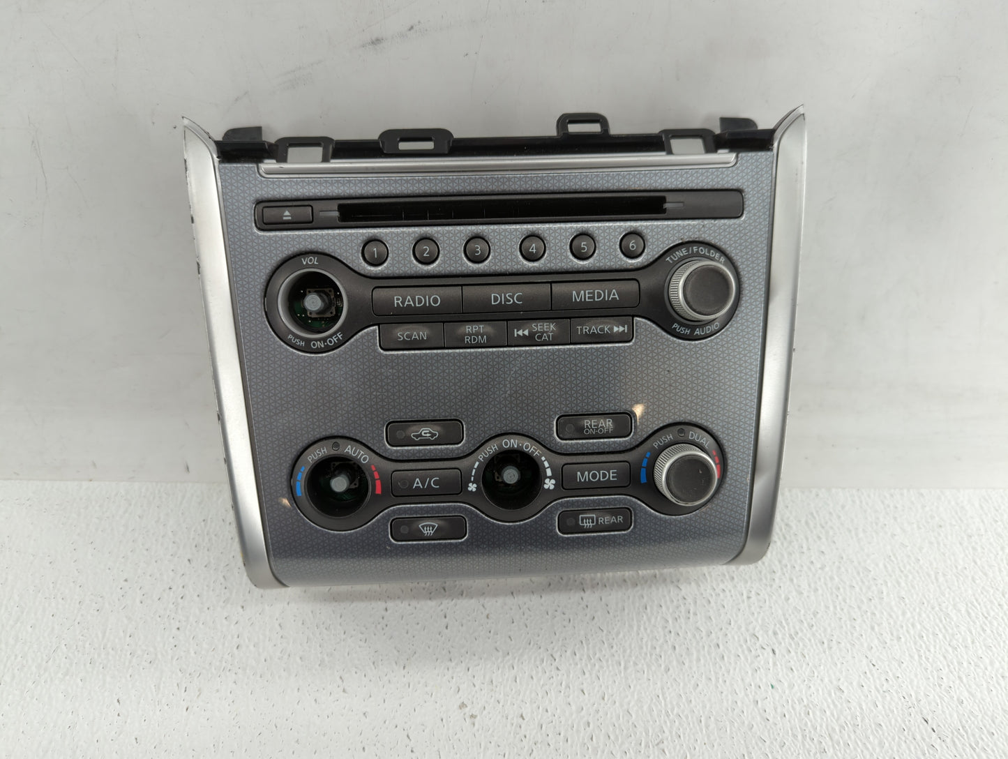 2014 Infiniti Qx60 Radio AM FM Cd Player Receiver Replacement P/N:2591A 1SX5E 283953JA0B, 28185 7S512 Fits Fits 2013 2015 OE
