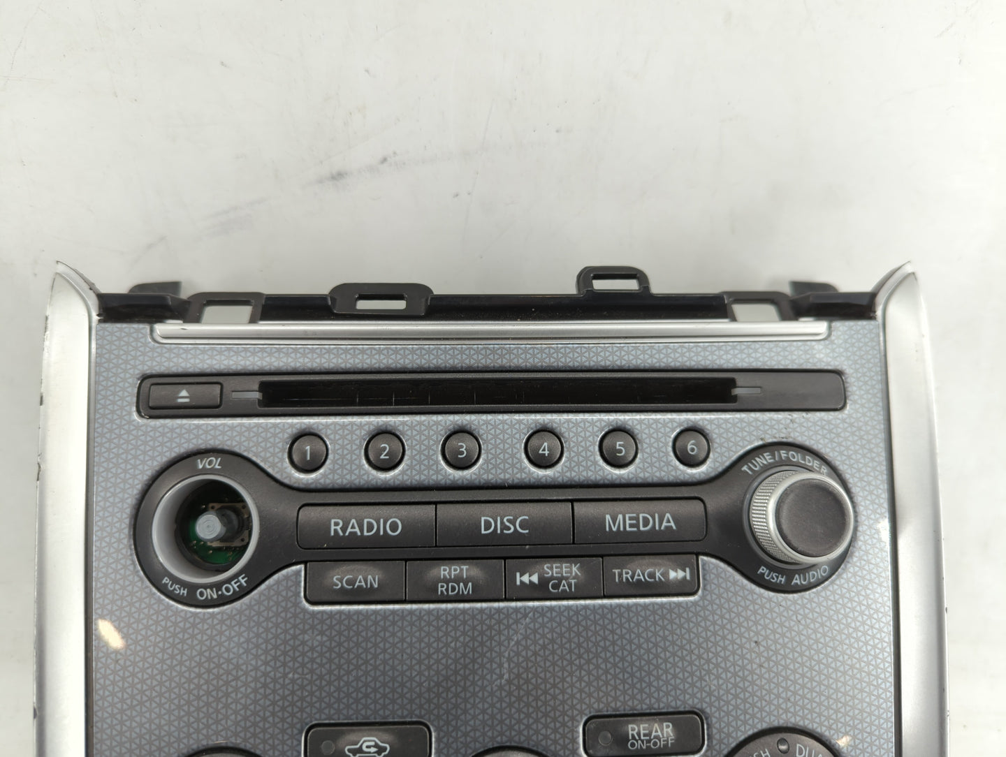 2014 Infiniti Qx60 Radio AM FM Cd Player Receiver Replacement P/N:2591A 1SX5E 283953JA0B, 28185 7S512 Fits Fits 2013 2015 OE