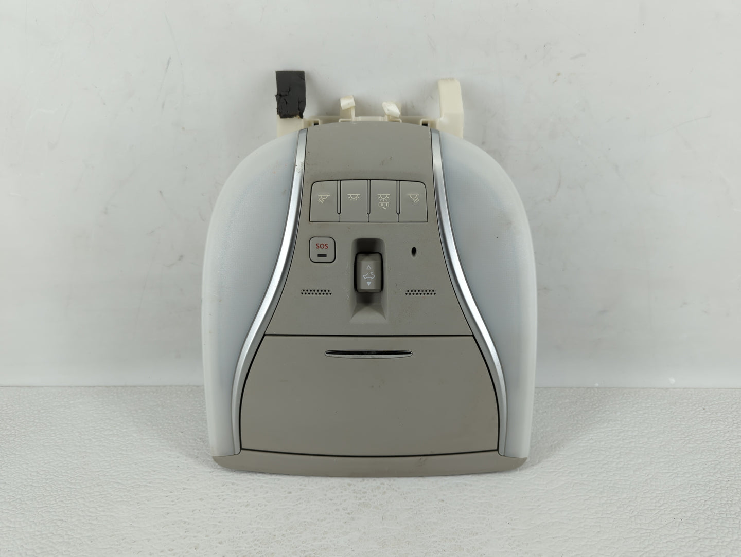 2014 Infiniti Qx60 Overhead Roof Console Light Grey - Oemusedautoparts1.com