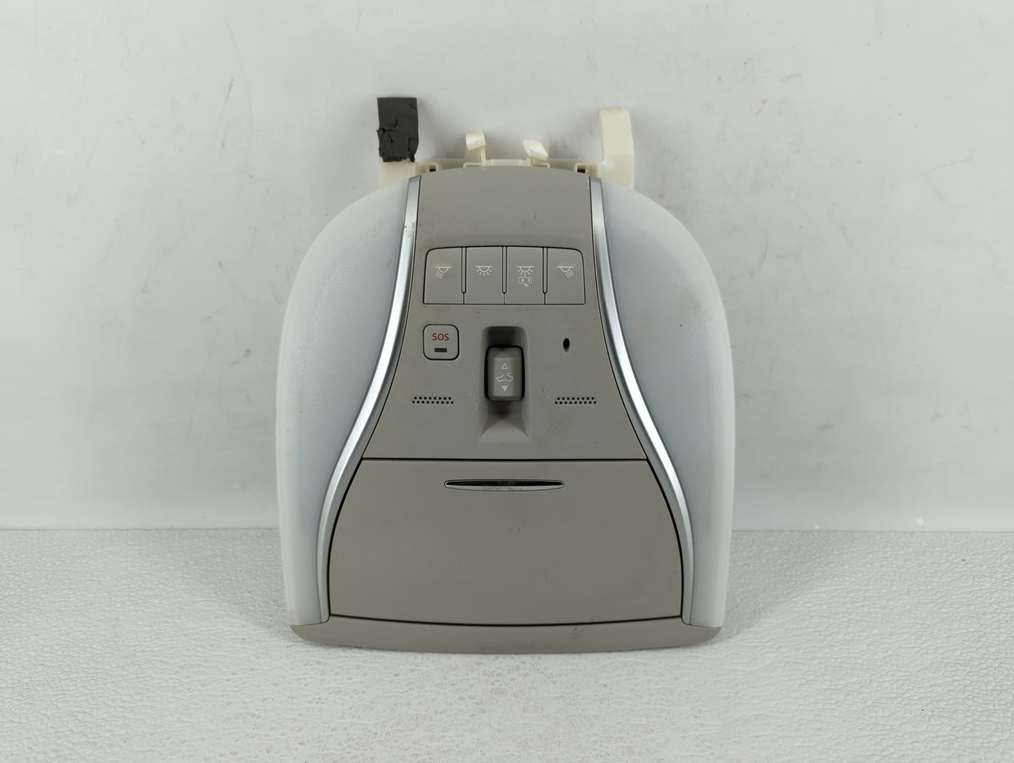 2014 Infiniti Qx60 Overhead Roof Console Light Grey - Oemusedautoparts1.com
