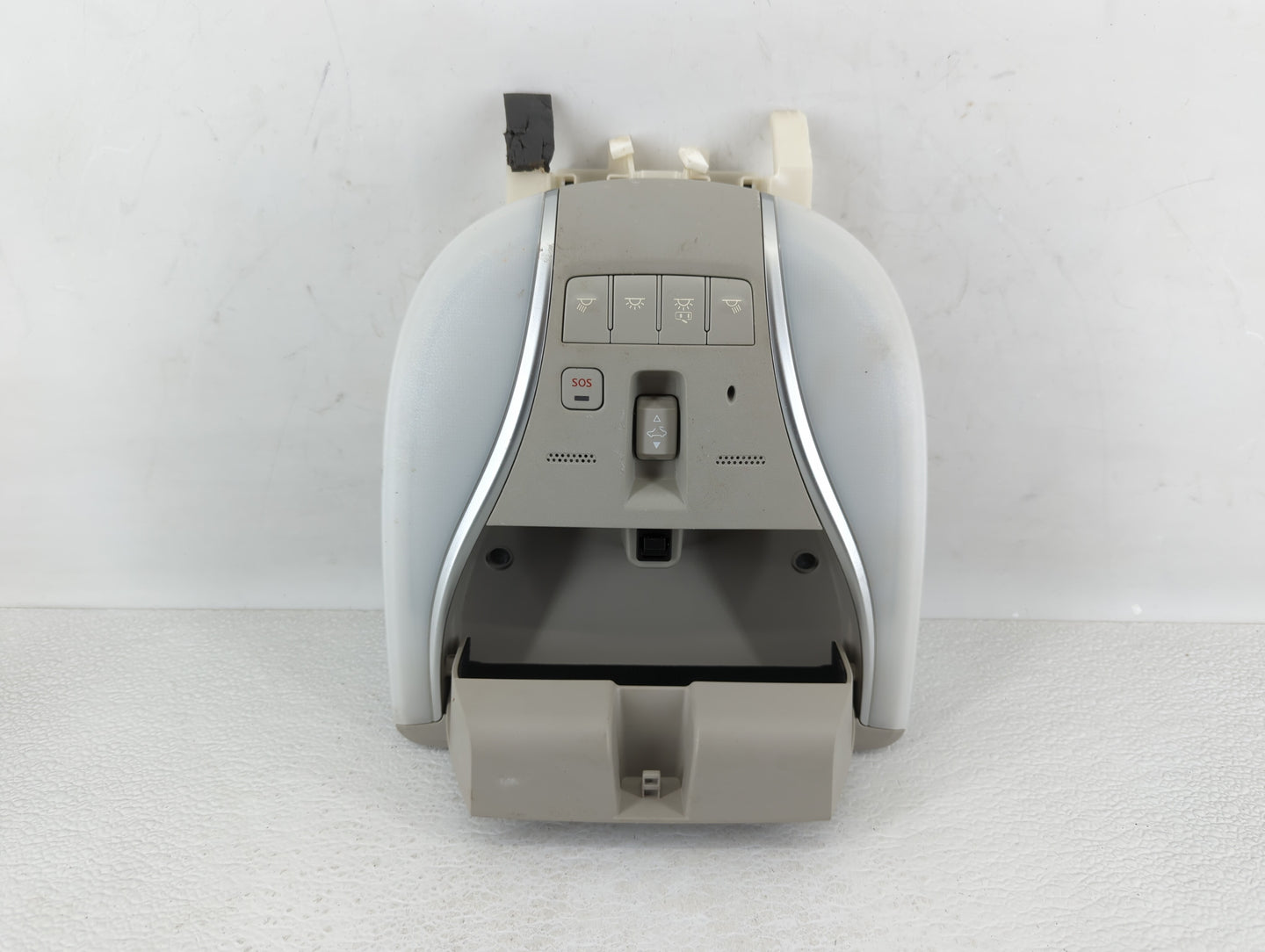 2014 Infiniti Qx60 Overhead Roof Console Light Grey - Oemusedautoparts1.com
