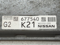 2014 Infiniti Qx60 PCM Engine Control Computer ECU ECM PCU OEM P/N:NEC010-033 Fits OEM Used Auto Parts - Oemusedautoparts1.c