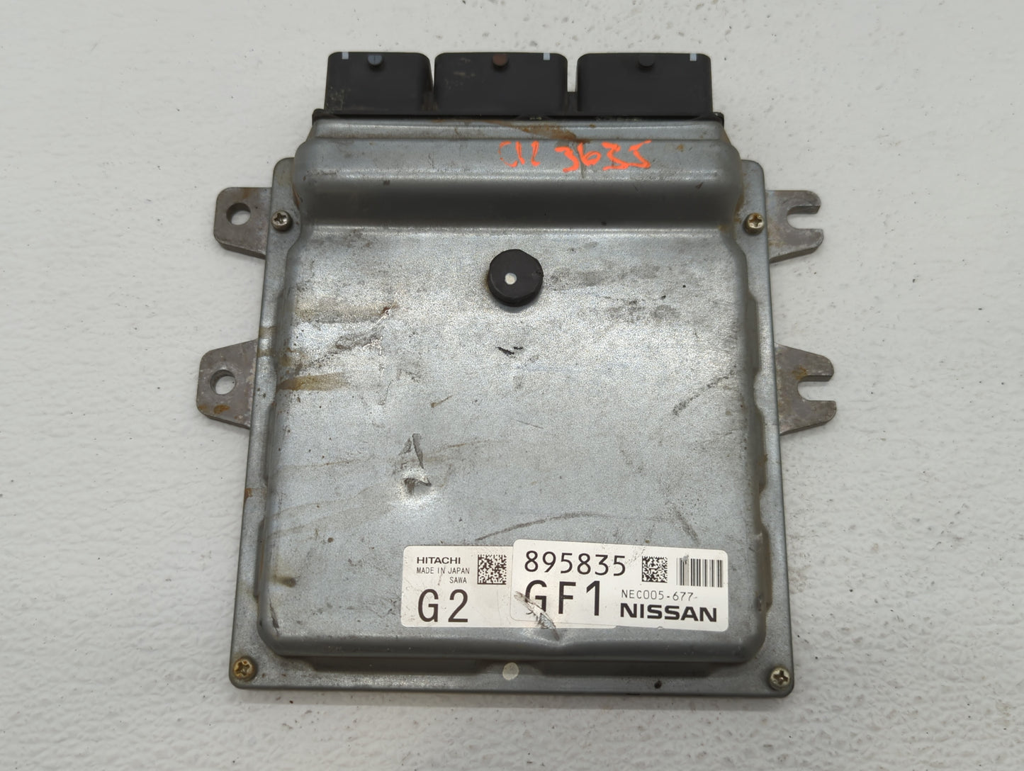 2014 Infiniti Qx60 PCM Engine Control Computer ECU ECM PCU OEM P/N:NEC005-677 Fits OEM Used Auto Parts - Oemusedautoparts1.c