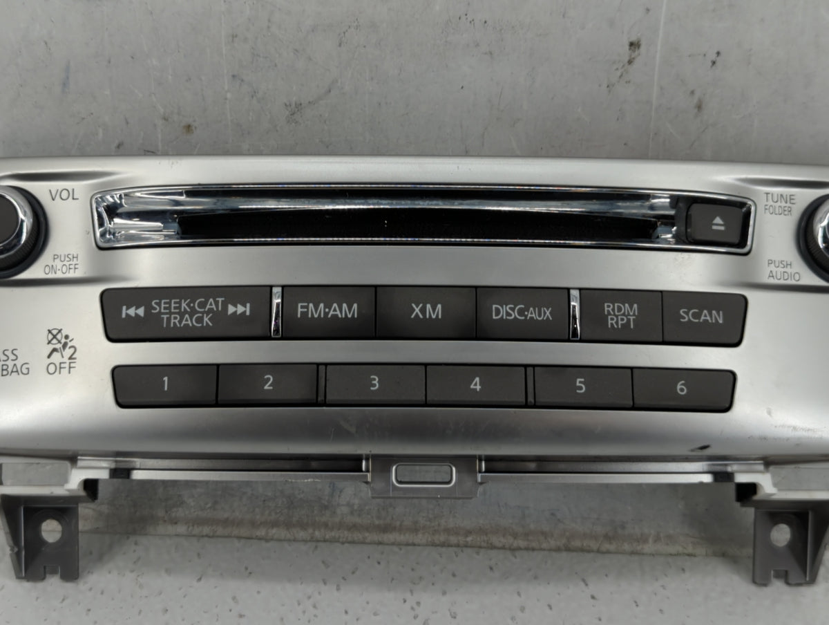 2014-2014 Infiniti Qx60 Am Fm Cd Player Radio Receiver 567012 - Oemusedautoparts1.com