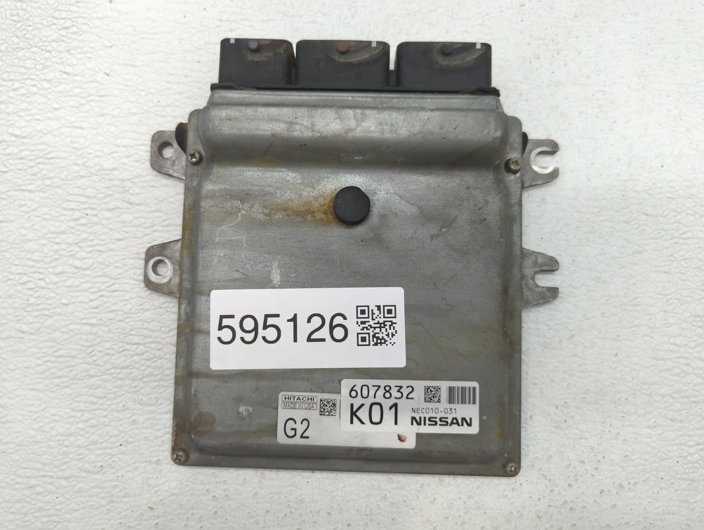 2014 Infiniti Qx60 PCM Engine Control Computer ECU ECM PCU OEM P/N:NEC010-031 Fits Fits 2009 2010 OEM Used Auto Parts - Oemu