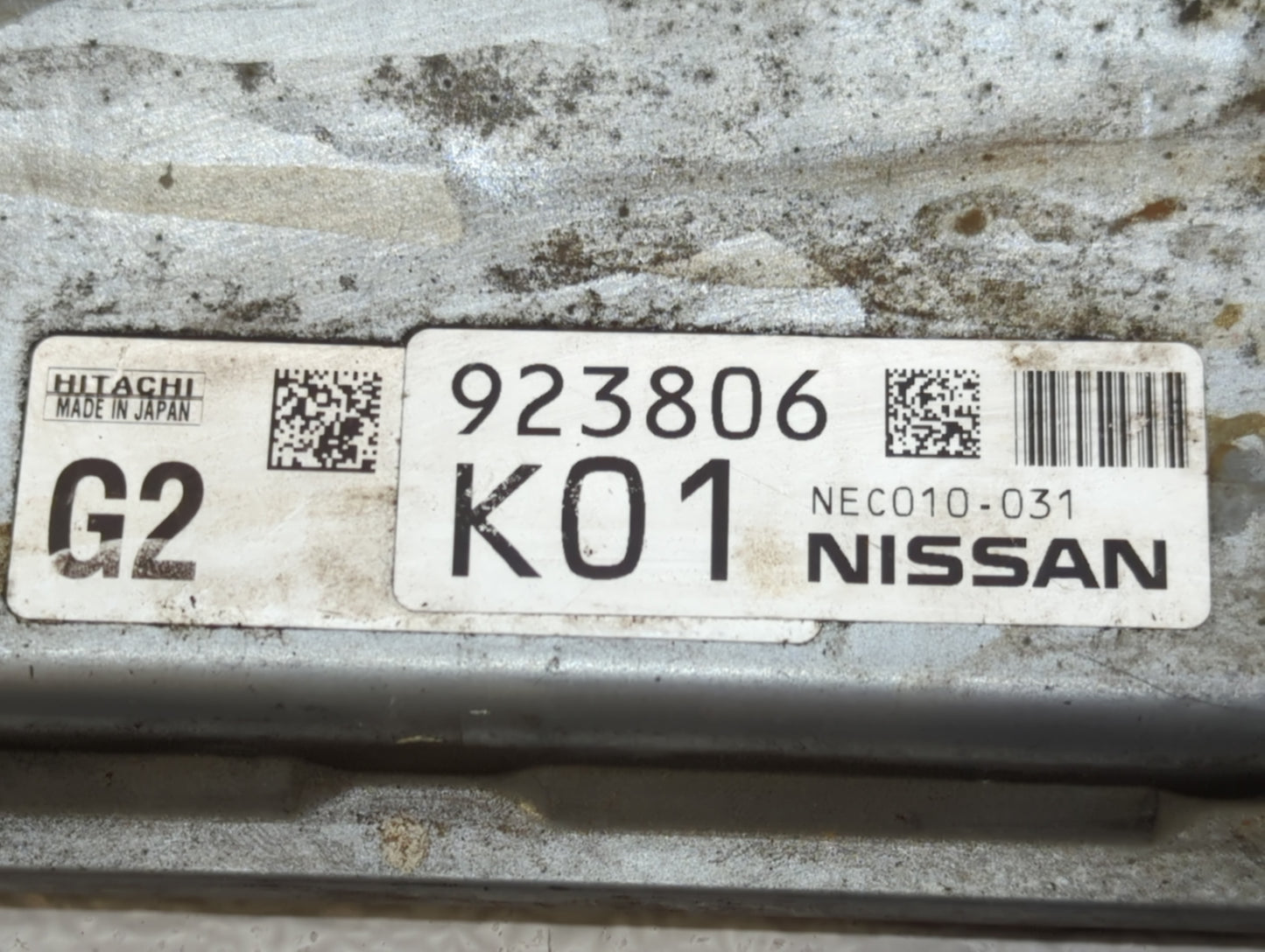 2014 Infiniti Qx60 PCM Engine Control Computer ECU ECM PCU OEM P/N:923806K01 NEC010-031 Fits OEM Used Auto Parts - Oemusedau