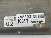 2014 Infiniti Qx60 PCM Engine Control Computer ECU ECM PCU OEM P/N:786253 NEC010-033 Fits OEM Used Auto Parts - Oemusedautop