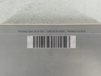 2014 Infiniti Qx60 Owners Manual Book Guide OEM Used Auto Parts - Oemusedautoparts1.com