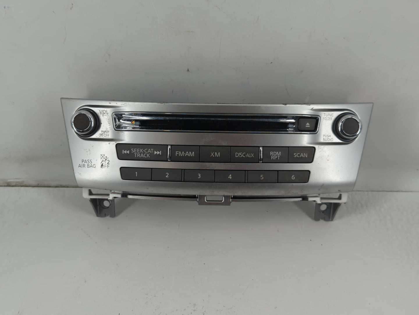 2014 Infiniti Qx60 Radio AM FM Cd Player Receiver Replacement P/N:253913JA0A Fits Fits 2013 2015 OEM Used Auto Parts - Oemus