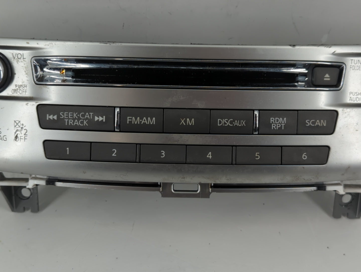 2014 Infiniti Qx60 Radio AM FM Cd Player Receiver Replacement P/N:253913JA0A Fits Fits 2013 2015 OEM Used Auto Parts - Oemus