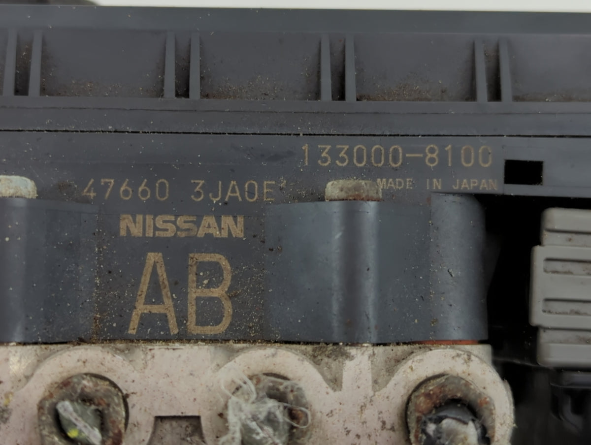 2014 Infiniti Qx60 Anti-Lock Brake ABS Pump Module Actuator OEM P/N:47660 3JA0E 133000-8100 Fits Fits 2013 OEM Used Auto Par