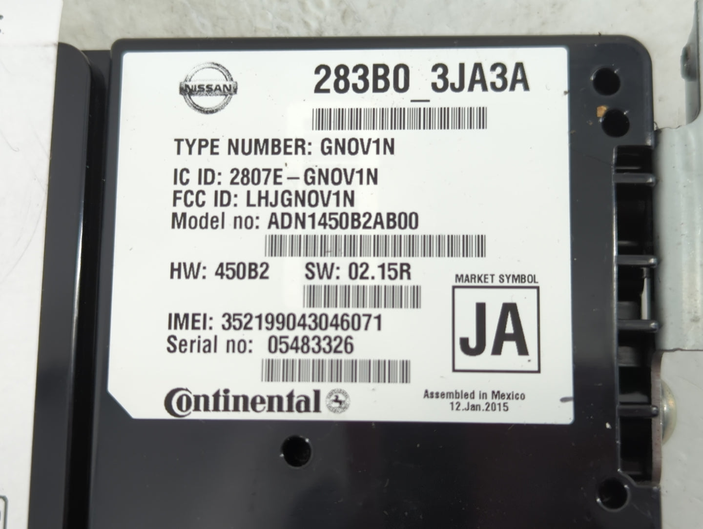 2014-2014 Infiniti Qx60 Chassis Control Module Ccm Bcm Body Control - Oemusedautoparts1.com