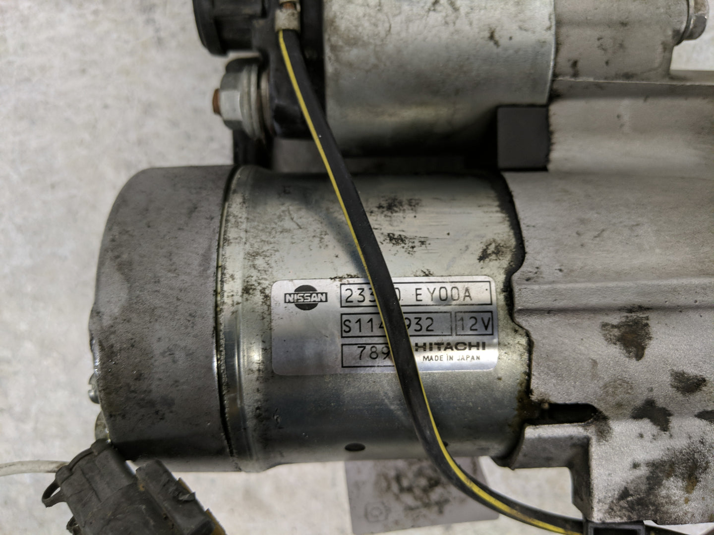 2014-2017 Infiniti Qx70 Car Starter Motor Solenoid OEM P/N:23300 EY00H Fits OEM Used Auto Parts - Oemusedautoparts1.com