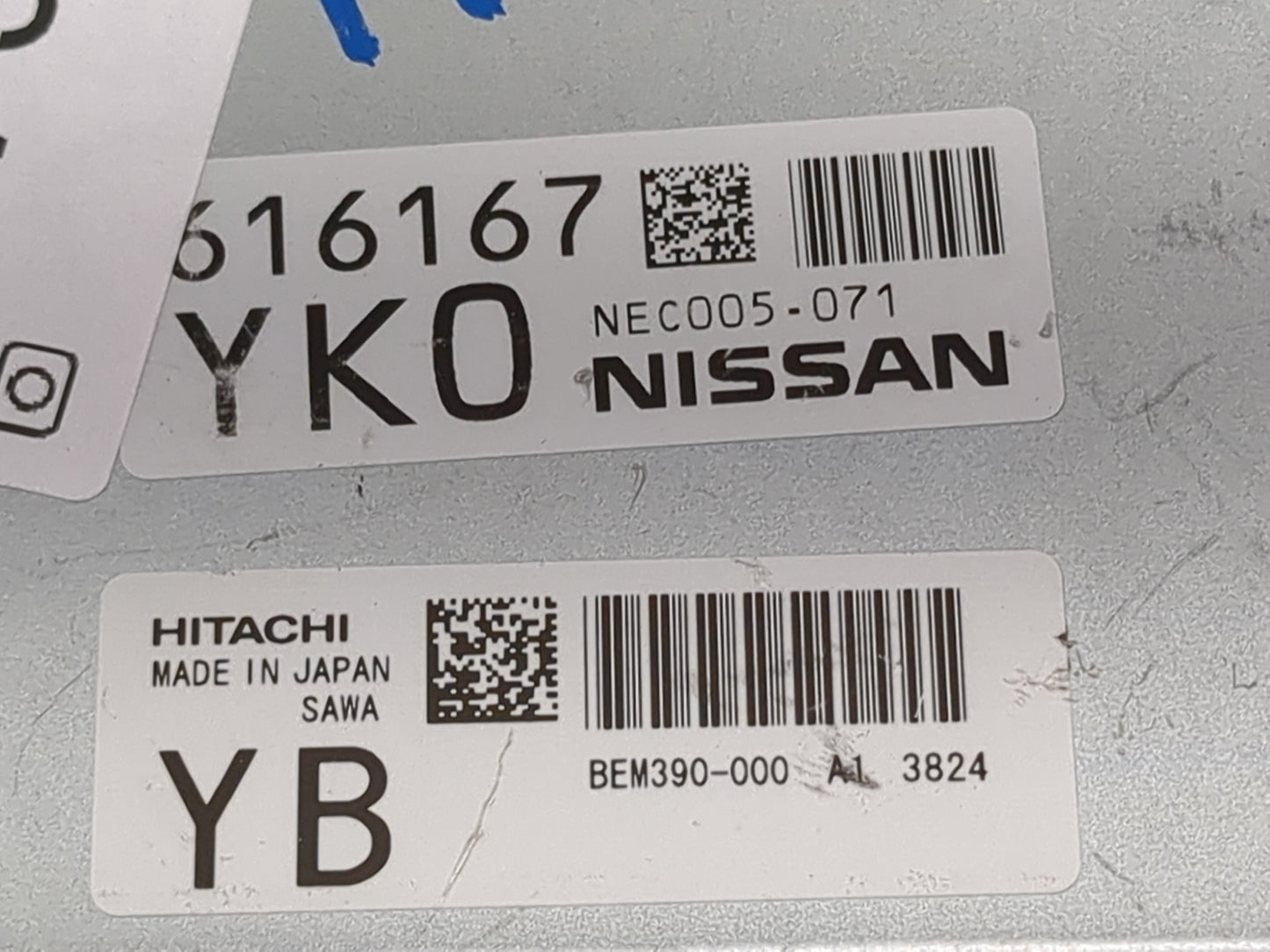 2014-2017 Infiniti Qx70 PCM Engine Control Computer ECU ECM PCU OEM P/N:NEC005-071 BEM390-000 Fits OEM Used Auto Parts - Oem