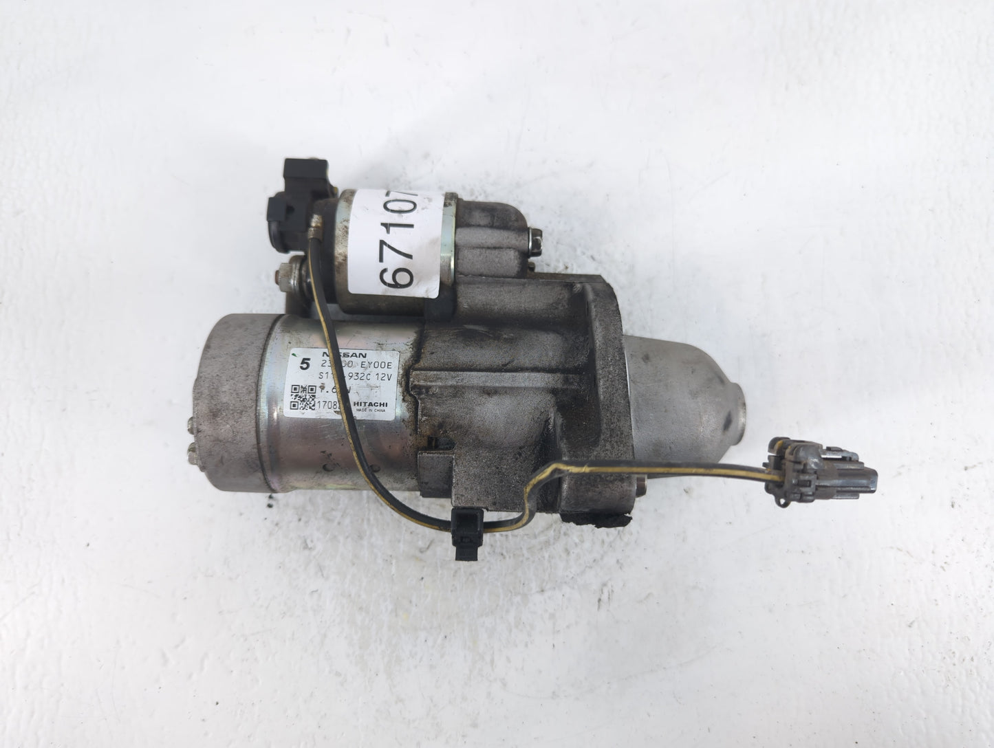 2014-2017 Infiniti Qx70 Car Starter Motor Solenoid OEM P/N:S114-932C 12V 23300 EY00E Fits OEM Used Auto Parts - Oemusedautop