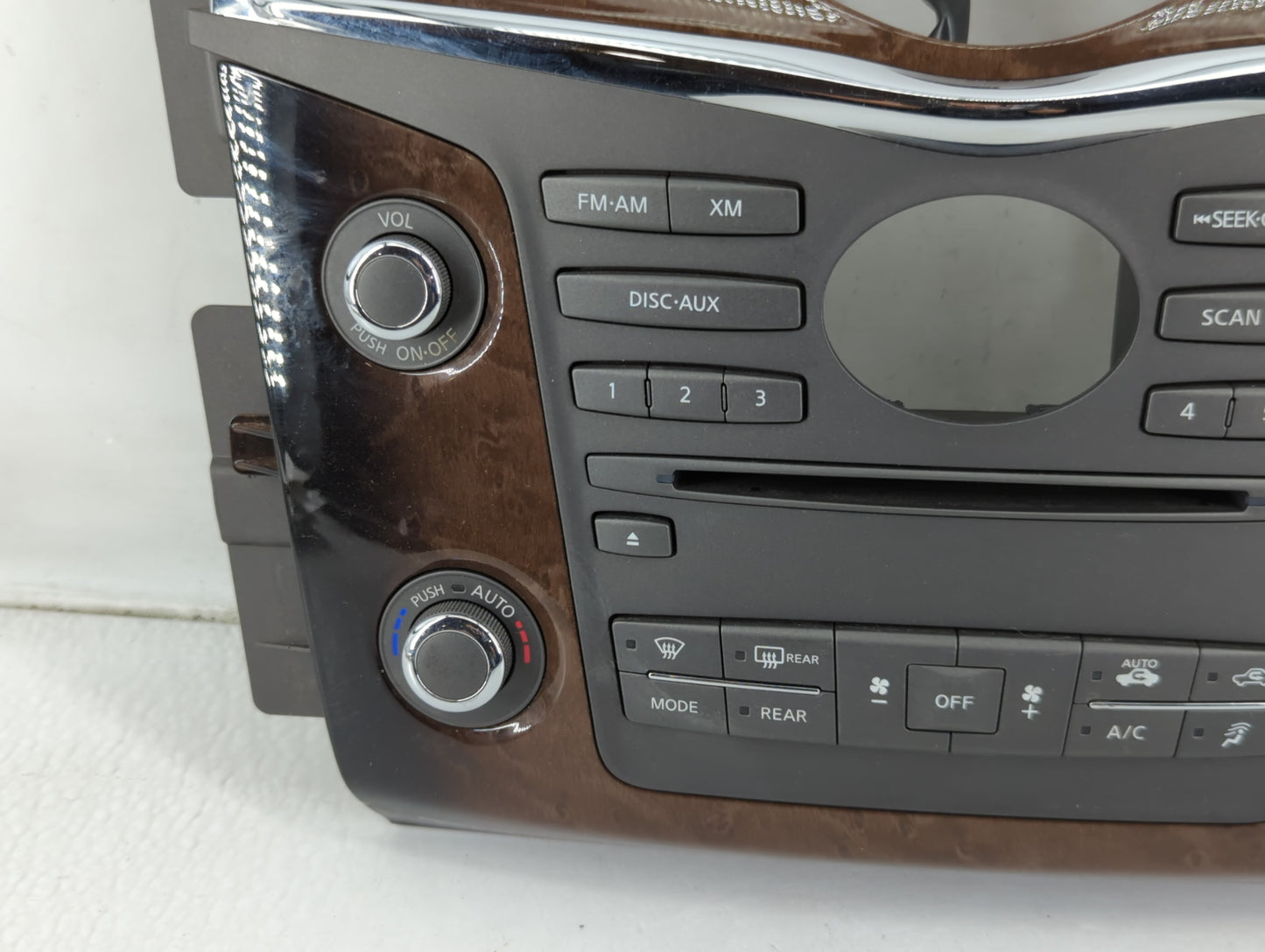 2014-2017 Infiniti Qx80 Radio AM FM Cd Player Receiver Replacement P/N:253911LA5A Fits Fits 2011 2012 2013 2014 2015 2016 20