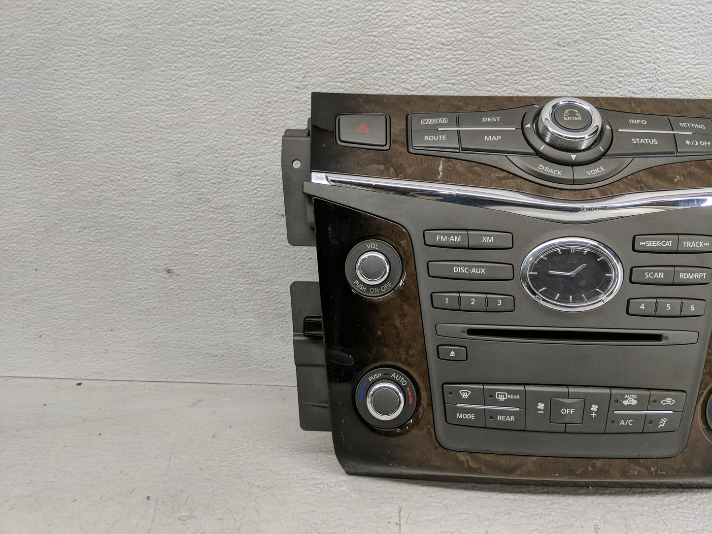 2014-2017 Infiniti Qx80 Radio AM FM Cd Player Receiver Replacement P/N:253911LA5A Fits Fits 2011 2012 2013 2014 2015 2016 20