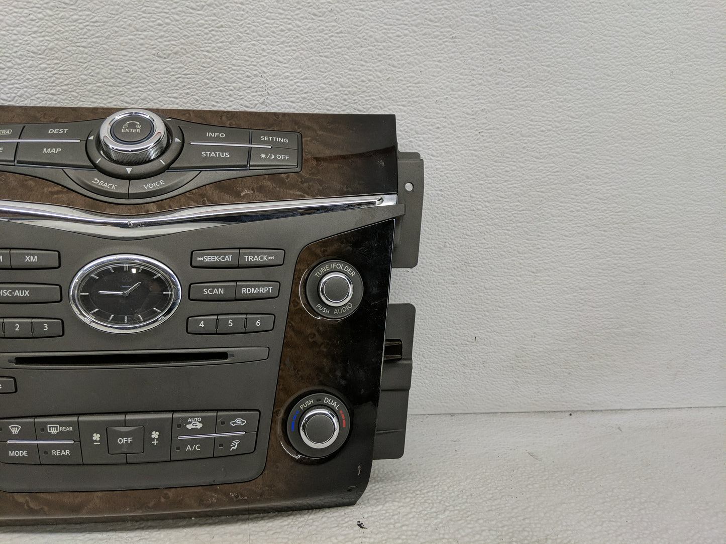 2014-2017 Infiniti Qx80 Radio AM FM Cd Player Receiver Replacement P/N:253911LA5A Fits Fits 2011 2012 2013 2014 2015 2016 20