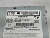 2014-2016 Infiniti Qx80 Radio AM FM Cd Player Receiver Replacement P/N:25915 1PP1A Fits Fits 2014 2015 2016 OEM Used Auto Pa