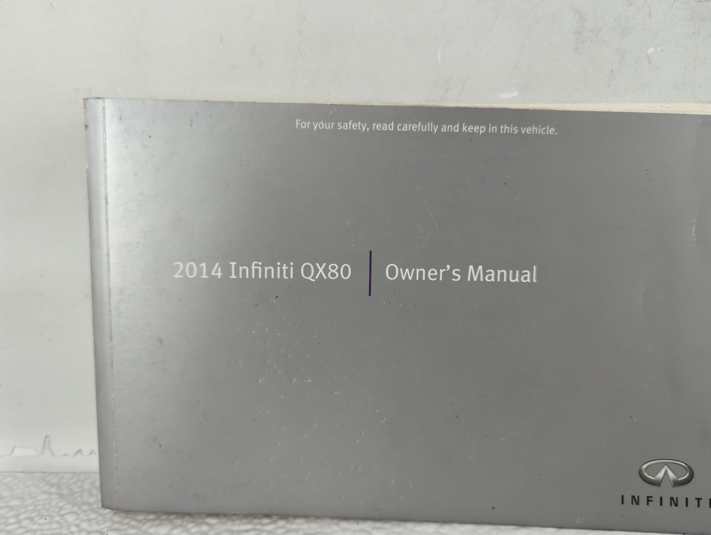 2014 Infiniti Qx80 Owners Manual Book Guide OEM Used Auto Parts - Oemusedautoparts1.com