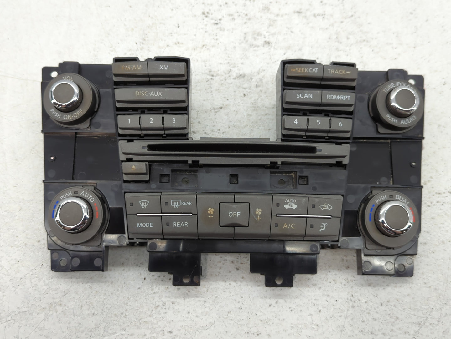 2014-2017 Infiniti Qx80 Radio AM FM Cd Player Receiver Replacement P/N:253911LASA--J Fits Fits 2011 2012 2013 2014 2015 2016