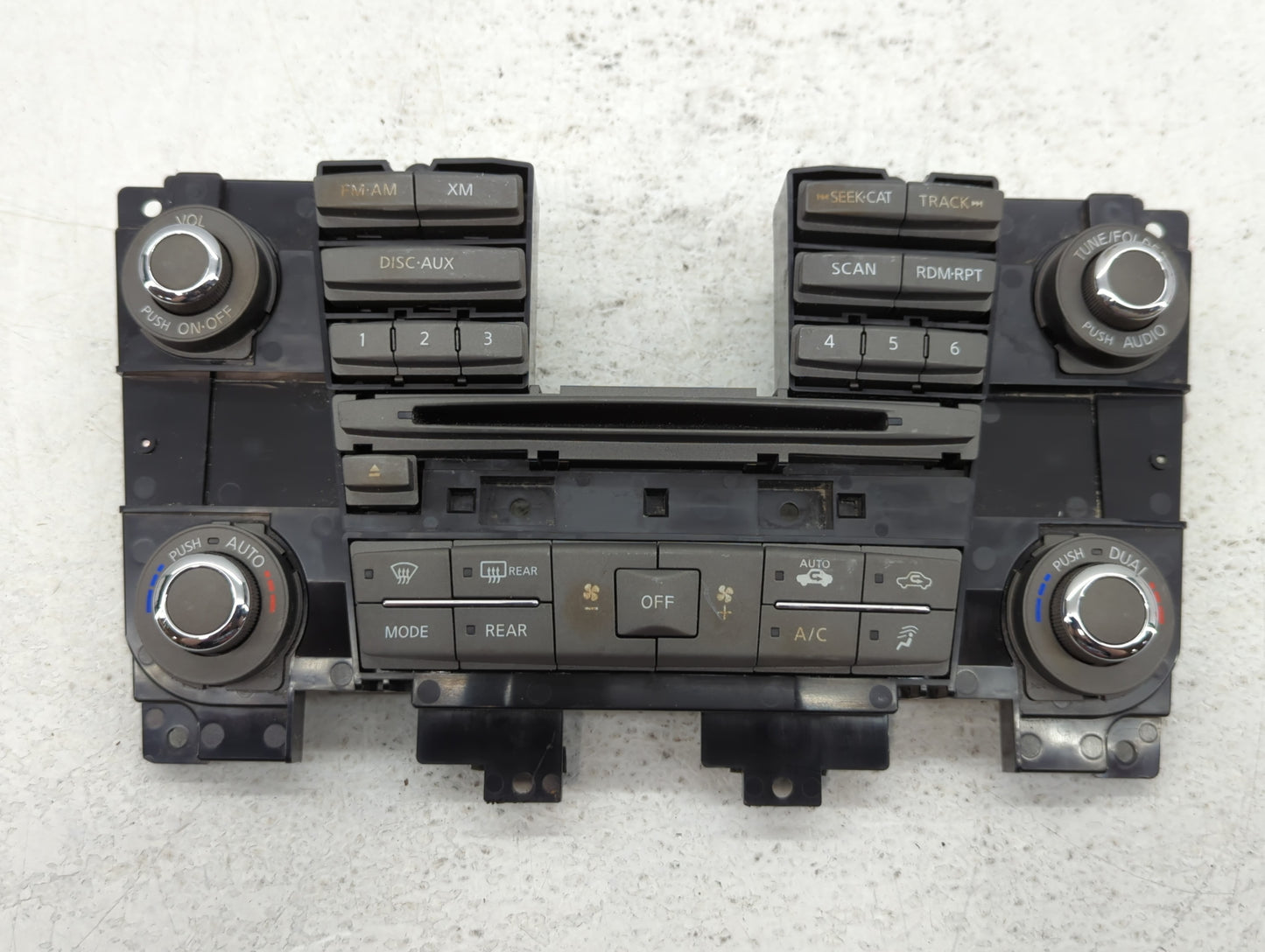 2014-2017 Infiniti Qx80 Radio AM FM Cd Player Receiver Replacement P/N:253911LASA--J Fits Fits 2011 2012 2013 2014 2015 2016