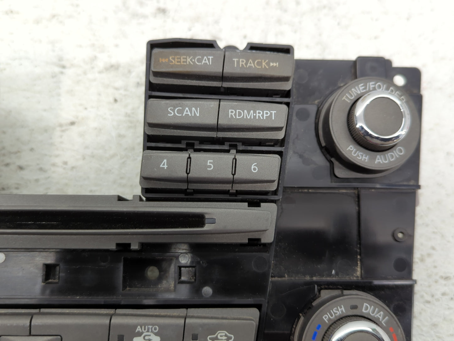 2014-2017 Infiniti Qx80 Radio AM FM Cd Player Receiver Replacement P/N:253911LASA--J Fits Fits 2011 2012 2013 2014 2015 2016