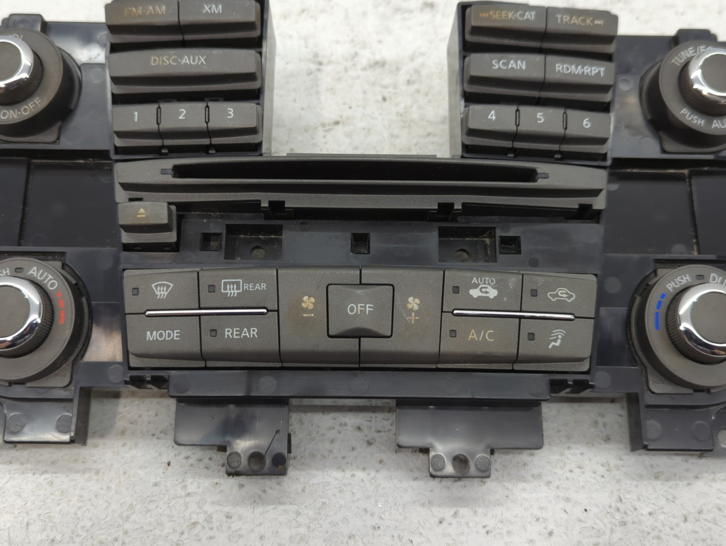 2014-2017 Infiniti Qx80 Radio AM FM Cd Player Receiver Replacement P/N:253911LASA--J Fits Fits 2011 2012 2013 2014 2015 2016