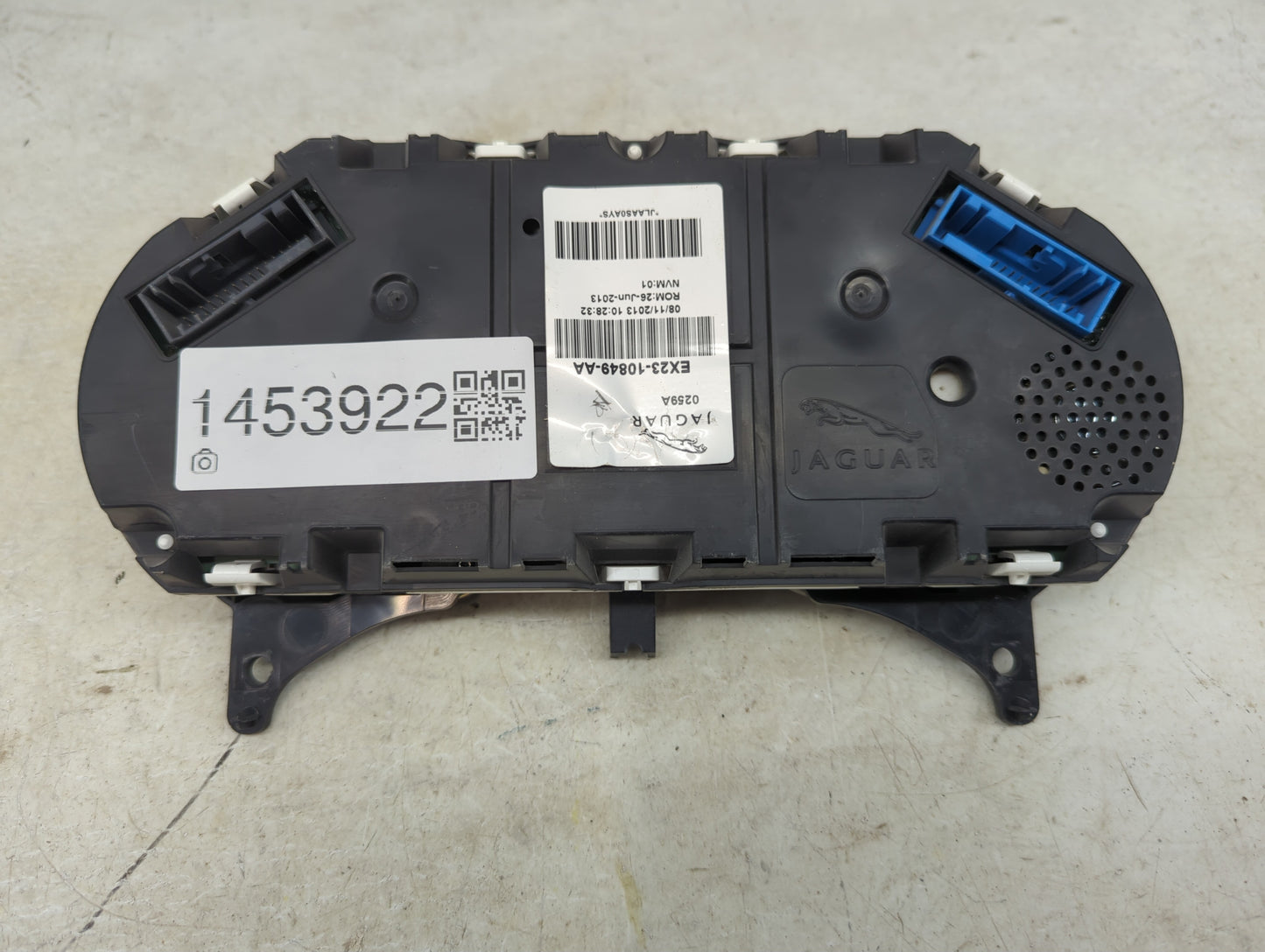 2014 Jaguar Xf Instrument Cluster Speedometer Gauges P/N:EX23-10849-AA Miles: Fits OEM Used Auto Parts - Oemusedautoparts1.c