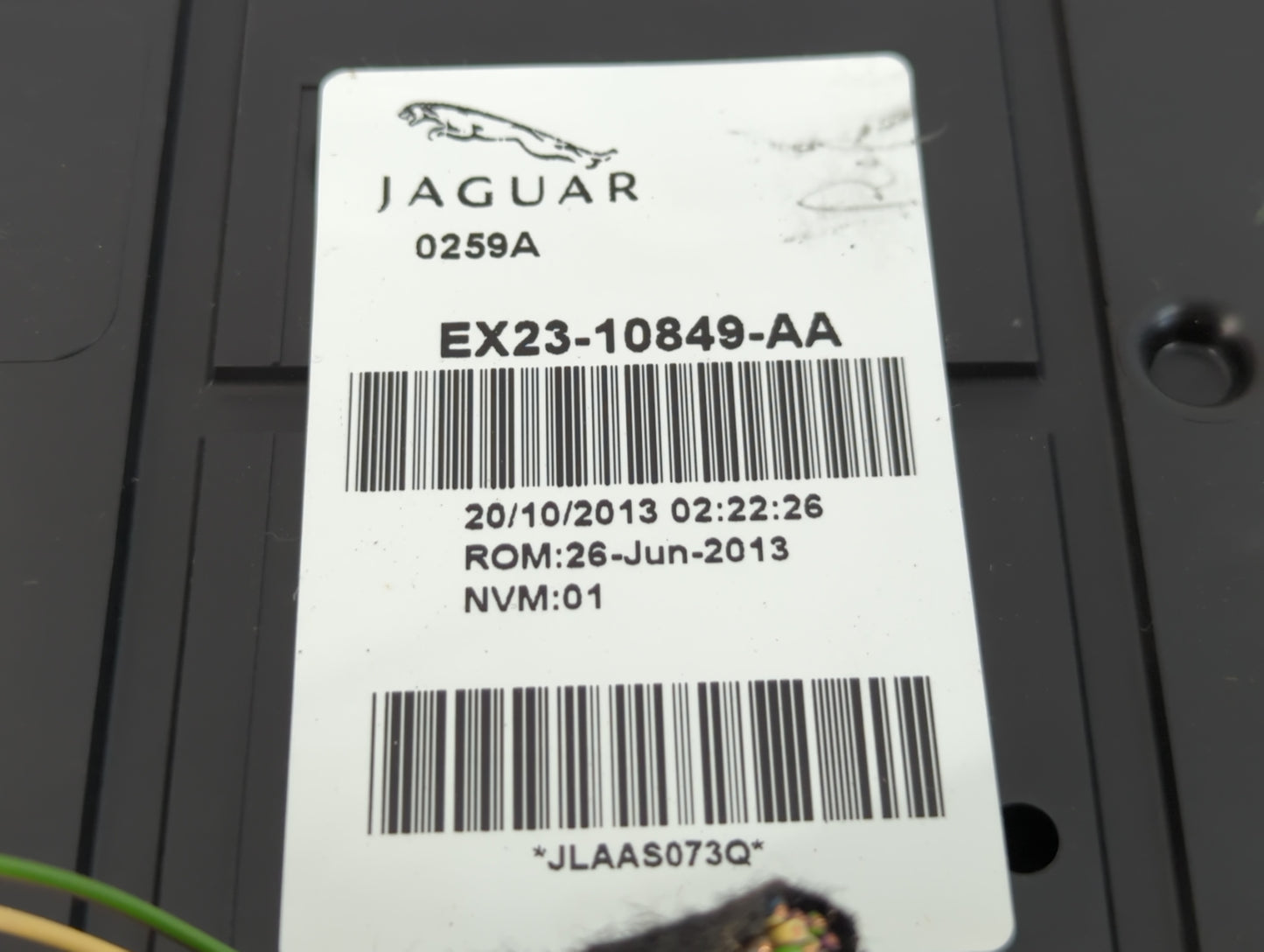 2014 Jaguar Xf Instrument Cluster Speedometer Gauges P/N:EX23-10849-AA Fits OEM Used Auto Parts - Oemusedautoparts1.com