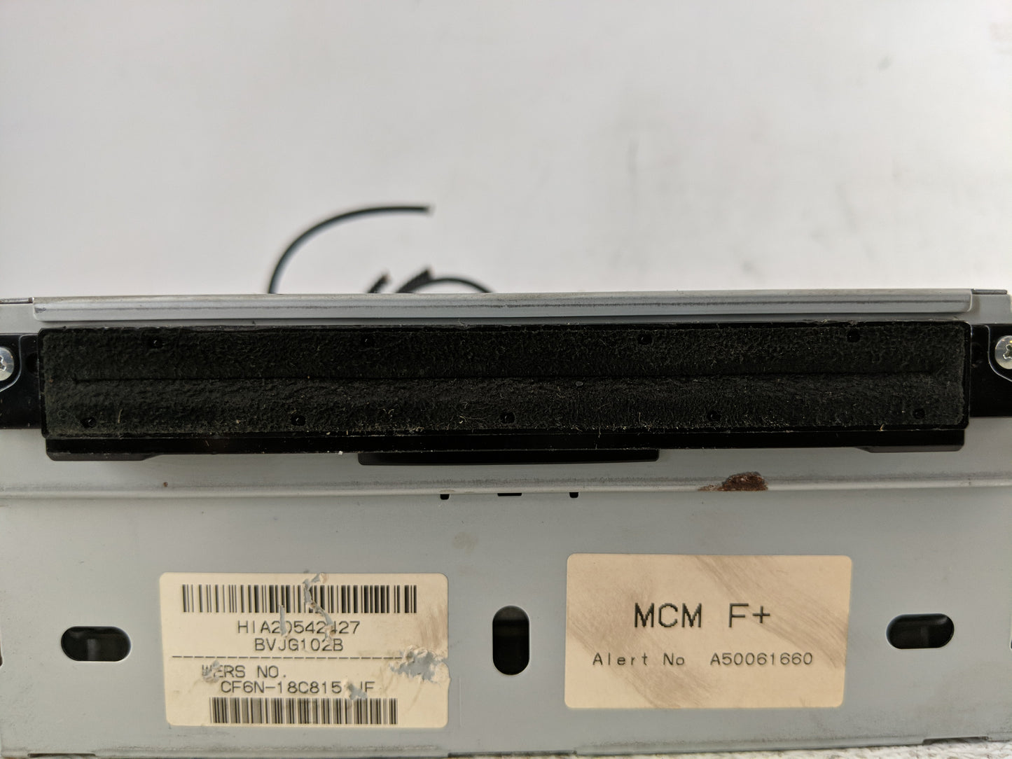 2014 Jaguar Xj Radio AM FM Cd Player Receiver Replacement P/N:CF6N-18C815-JF Fits Fits 2015 2016 OEM Used Auto Parts - Oemus