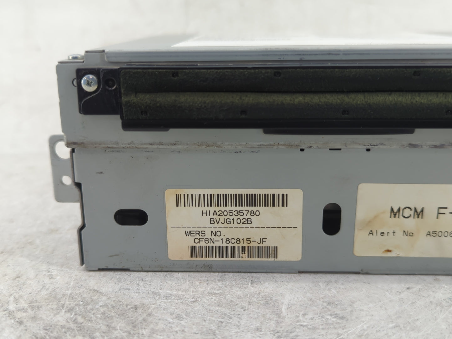 2014 Jaguar Xj Radio AM FM Cd Player Receiver Replacement P/N:50645928AA Fits Fits 2015 2016 OEM Used Auto Parts - Oemusedau