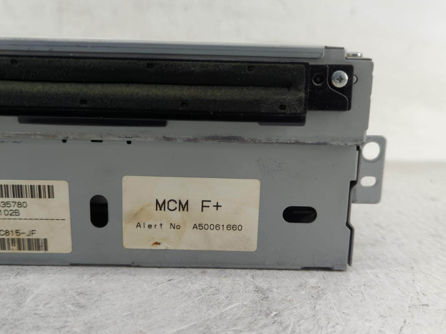 2014 Jaguar Xj Radio AM FM Cd Player Receiver Replacement P/N:50645928AA Fits Fits 2015 2016 OEM Used Auto Parts - Oemusedau