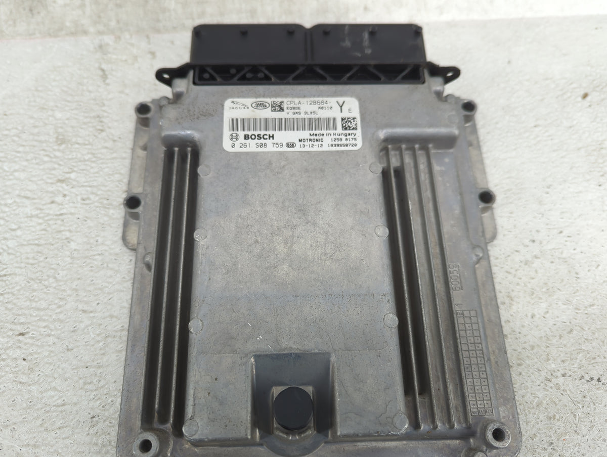 2013-2019 Jaguar Xj PCM Engine Control Computer ECU ECM PCU OEM P/N:CPLA-12B684- 0261S08759 OEM Used Auto Parts - Oemusedaut