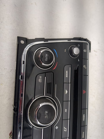 2014 Jaguar Xj Radio Control Panel