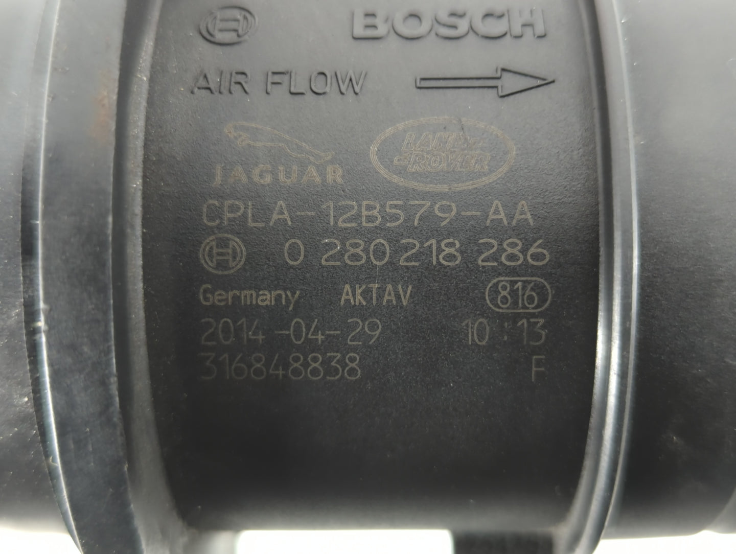 2013-2019 Jaguar Xj Mass Air Flow Meter Maf - Oemusedautoparts1.com