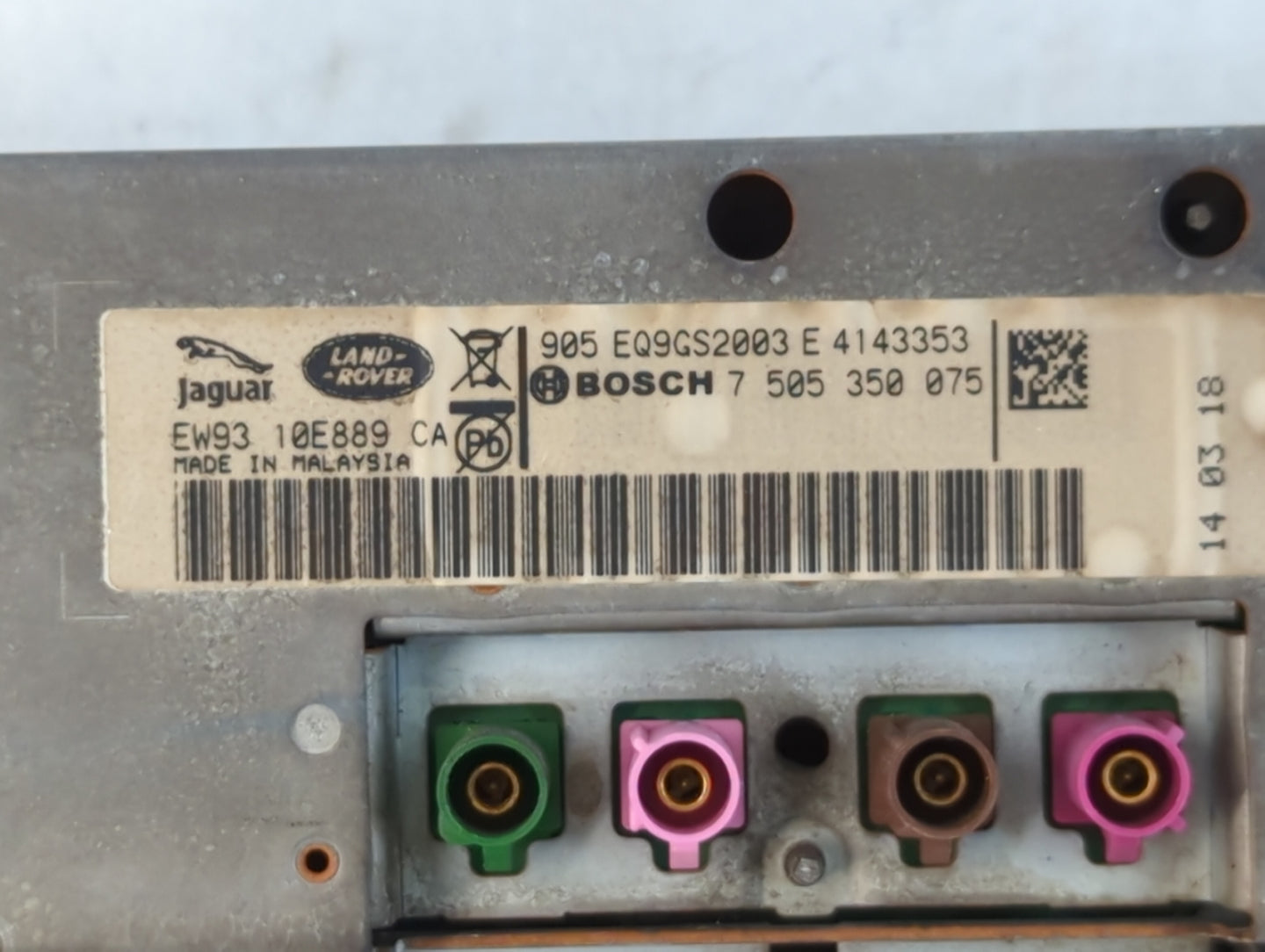 2014-2014 Jaguar Xj Information Display Screen - Oemusedautoparts1.com