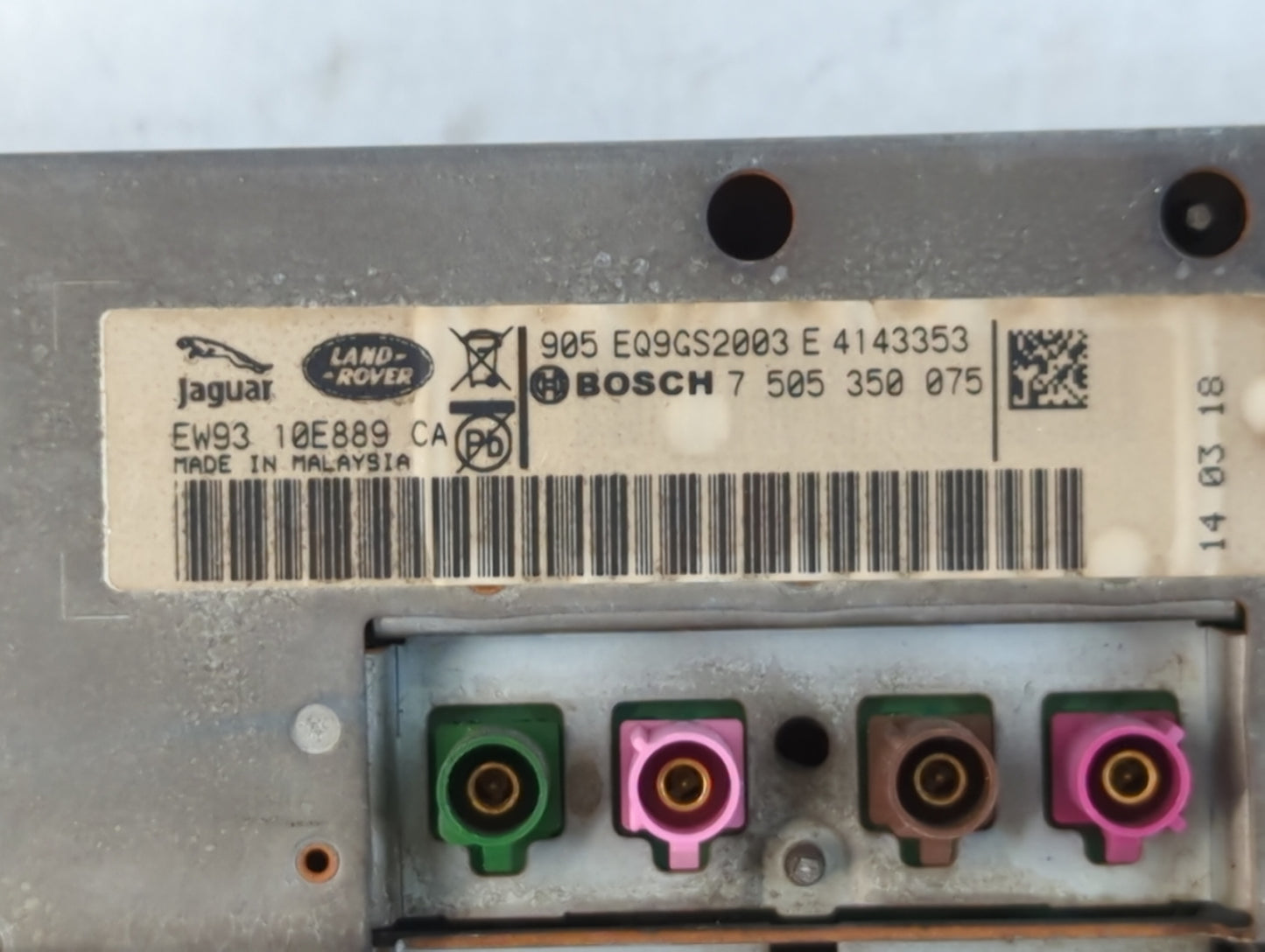 2014-2014 Jaguar Xj Information Display Screen - Oemusedautoparts1.com