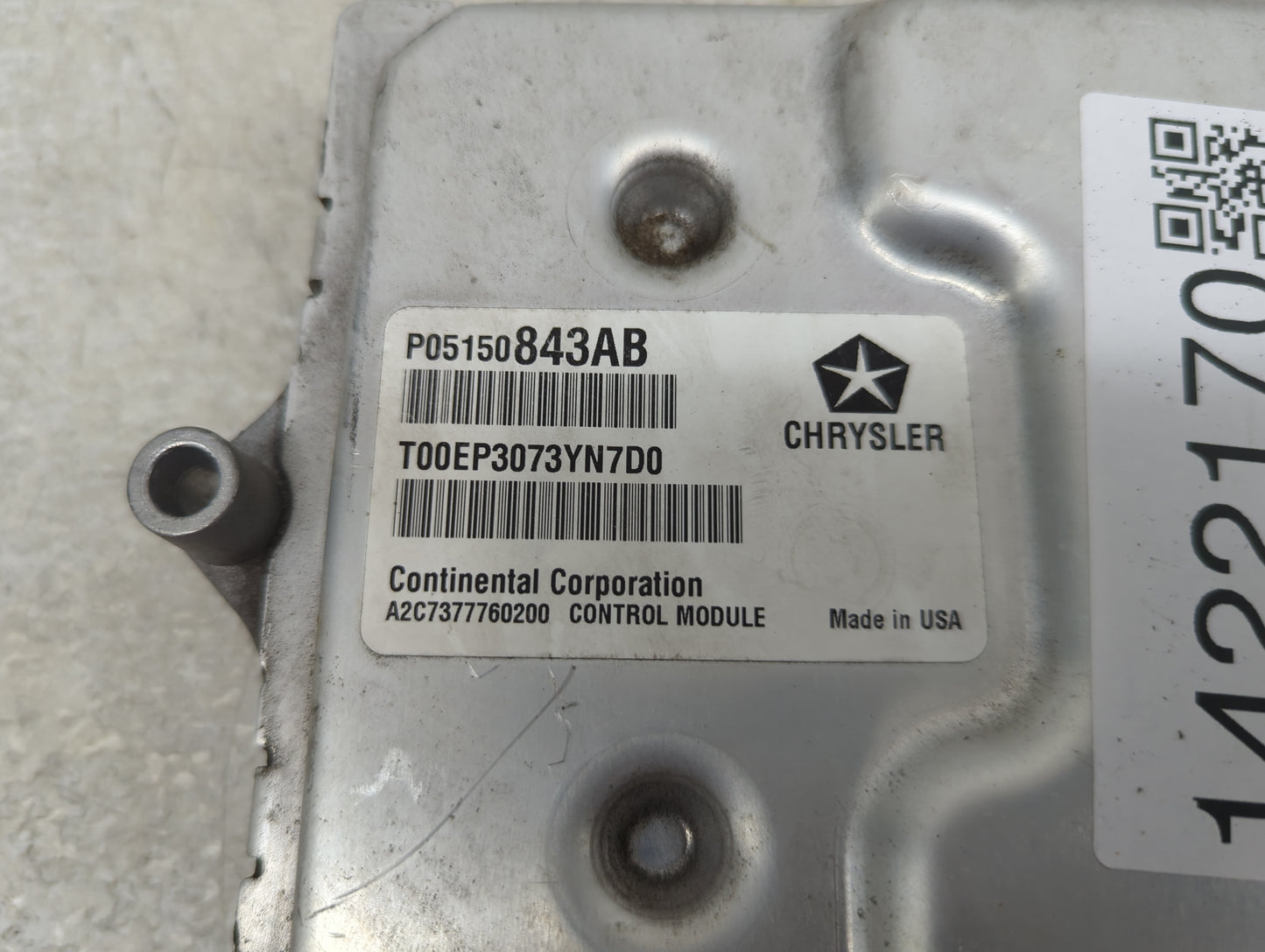 2014 Jeep Cherok PCM Engine Control Computer ECU ECM PCU OEM P/N:P05150843AB P68103804AK, T00EP3073YN7D0, A2C7377760200 Fits