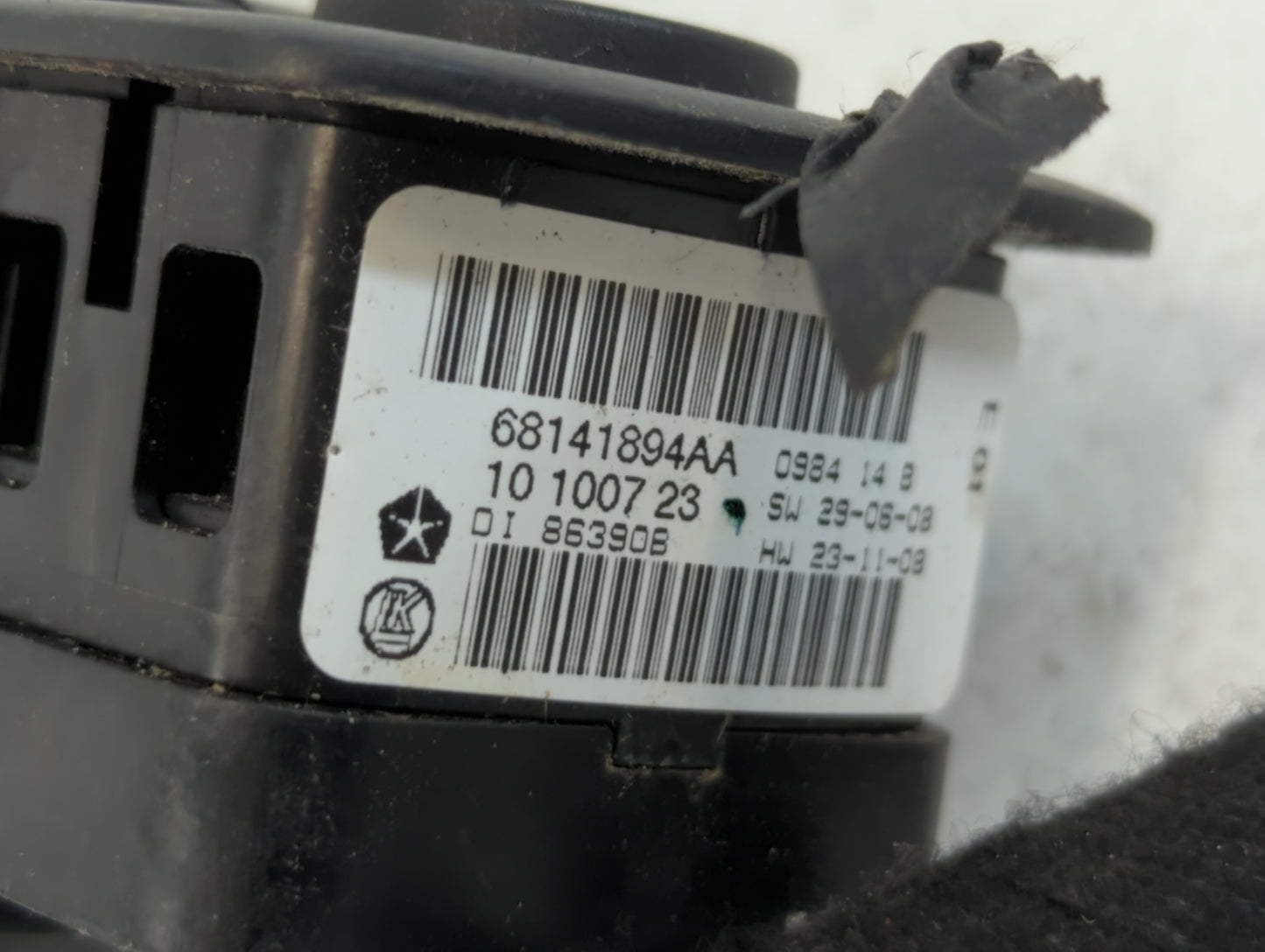 2014 Jeep Cherokee Master Power Window Switch Replacement Driver Side Left P/N:68141894AA Fits OEM Used Auto Parts - Oemused