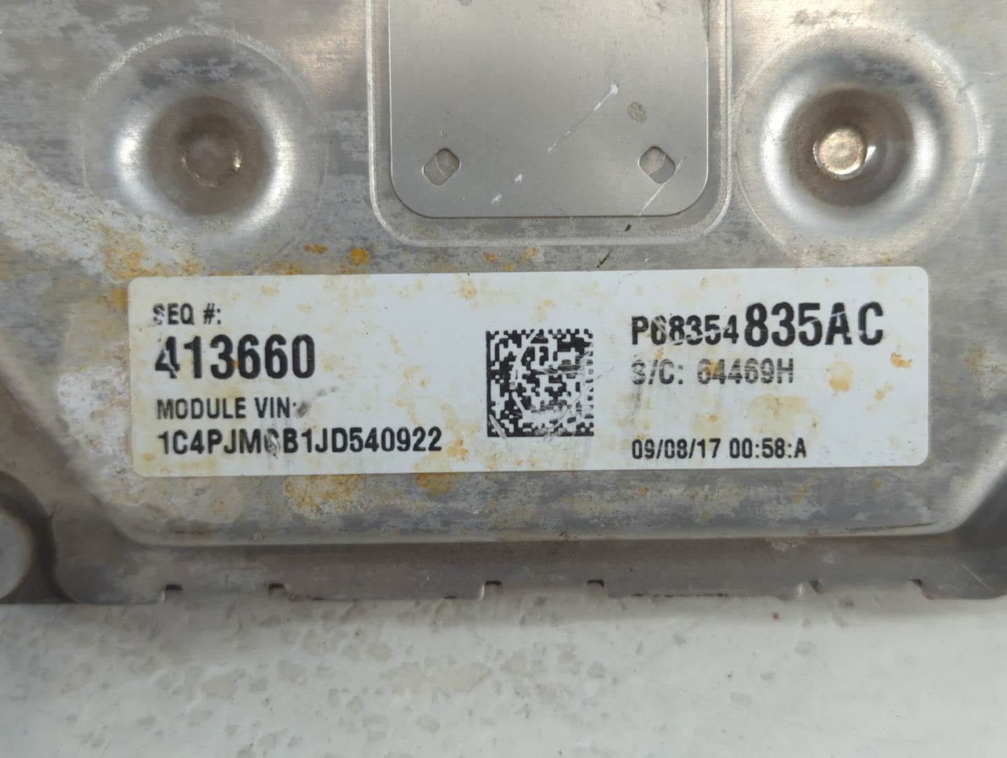2014 Jeep Cherokee PCM Engine Control Computer ECU ECM PCU OEM P/N:P68342093AA Fits OEM Used Auto Parts - Oemusedautoparts1.