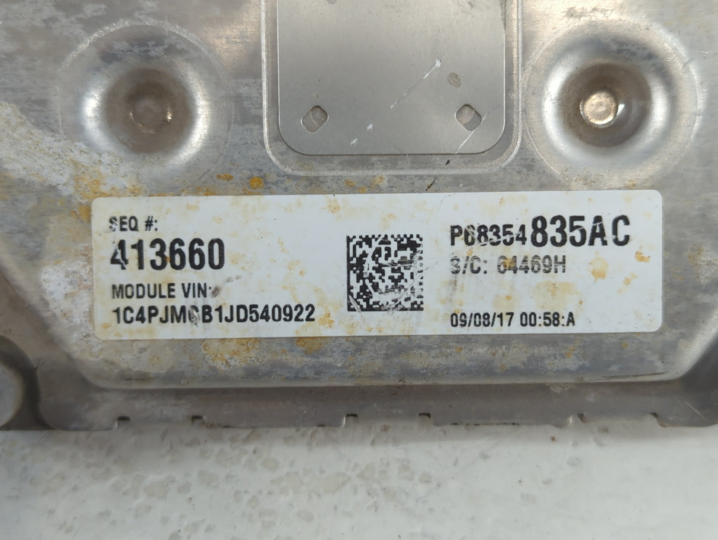 2014 Jeep Cherokee PCM Engine Control Computer ECU ECM PCU OEM P/N:P68342093AA Fits OEM Used Auto Parts - Oemusedautoparts1.