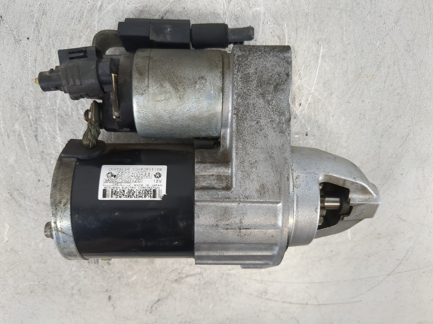 2014-2018 Jeep Cherokee Car Starter Motor Solenoid OEM P/N:68084005AA Fits Fits 2014 2015 2016 2017 2018 2019 2020 2021 2022