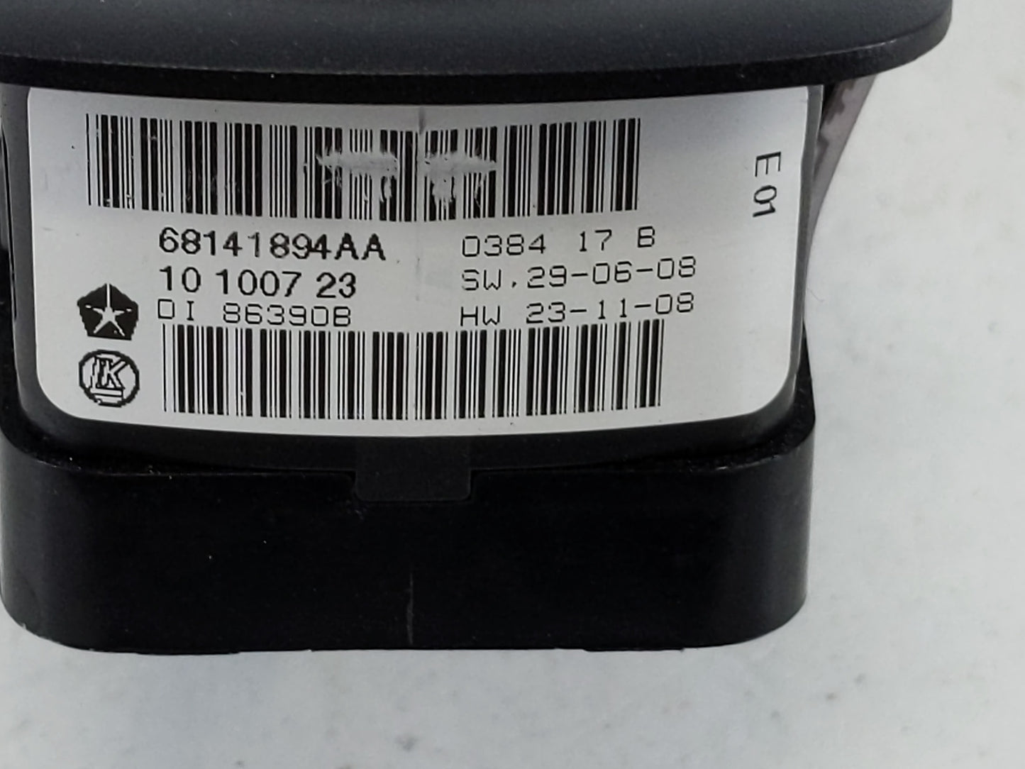 2014 Jeep Cherokee Master Power Window Switch Replacement Driver Side Left P/N:68141894AA Fits OEM Used Auto Parts - Oemused