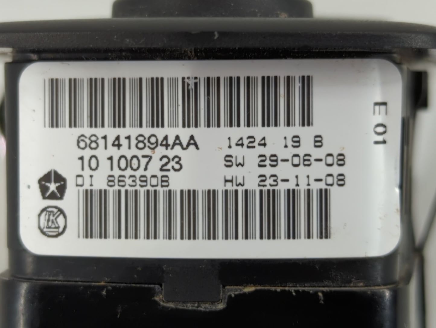 2014 Jeep Cherokee Master Power Window Switch Replacement Driver Side Left P/N:68141894AA Fits OEM Used Auto Parts - Oemused