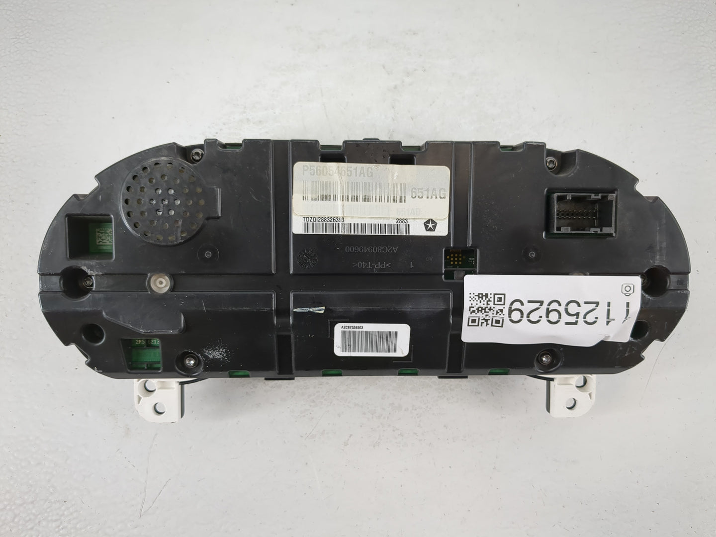 2014 Jeep Cherokee Instrument Cluster Speedometer Gauges P/N:P56054651AG Fits OEM Used Auto Parts - Oemusedautoparts1.com