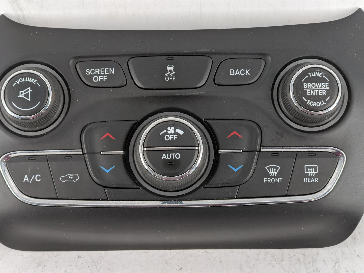 2014 Jeep Cherokee Climate Control Module Temperature AC/Heater Replacement P/N:05091436AG Fits OEM Used Auto Parts - Oemuse