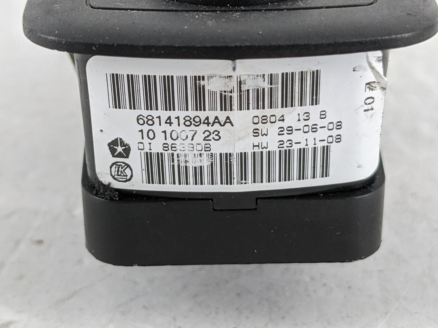 2014 Jeep Cherokee Master Power Window Switch Replacement Driver Side Left P/N:68141894AA Fits OEM Used Auto Parts - Oemused