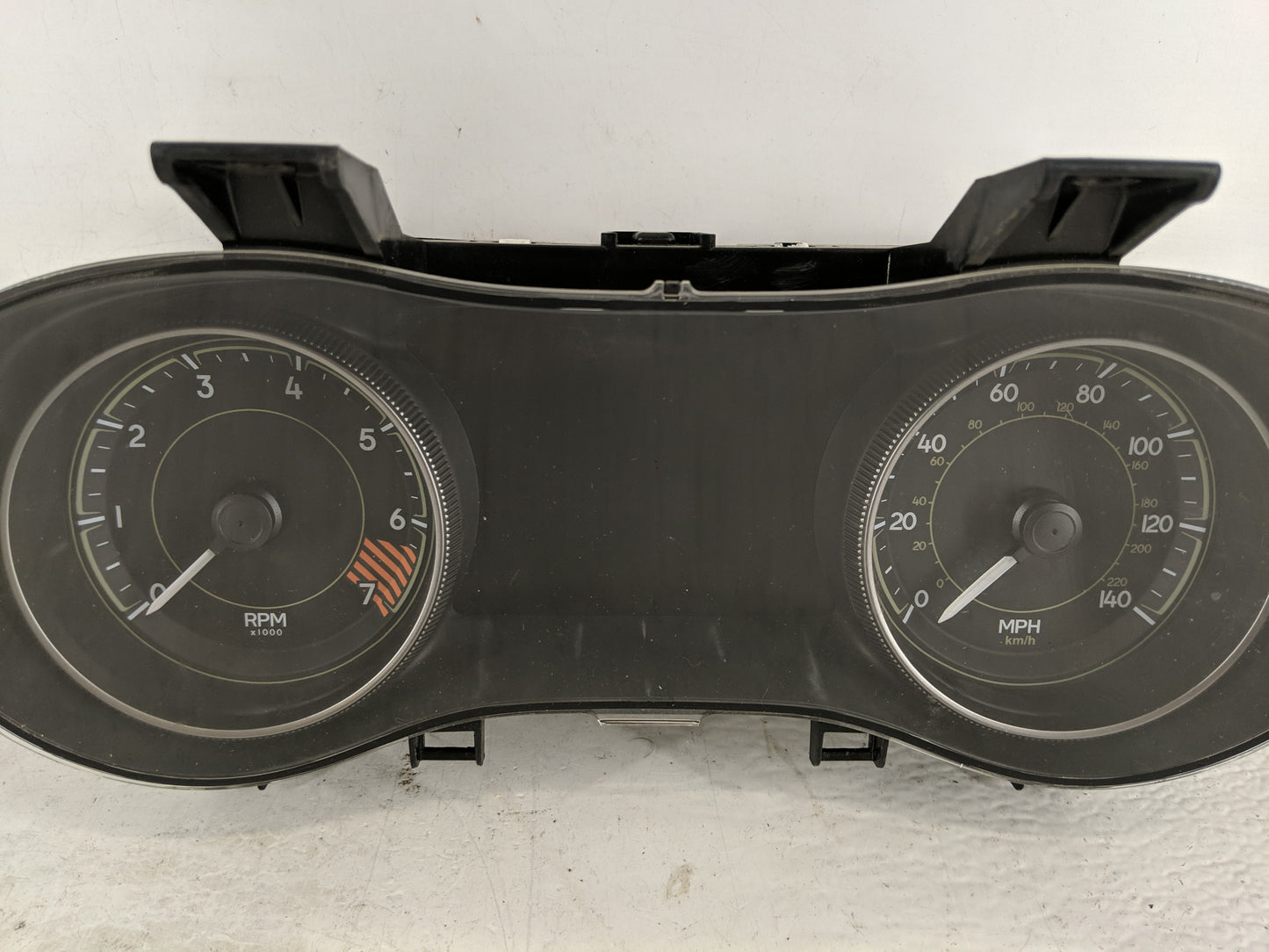 2014 Jeep Cherokee Instrument Cluster Speedometer Gauges P/N:P56054652AD P56054651AG Fits OEM Used Auto Parts - Oemusedautop